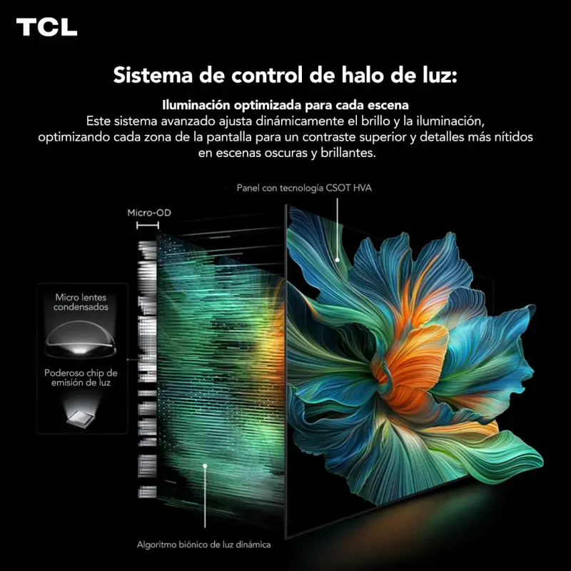 SMART TV DE 98" TCL QLED MINILED GOOGLE TV 98C6